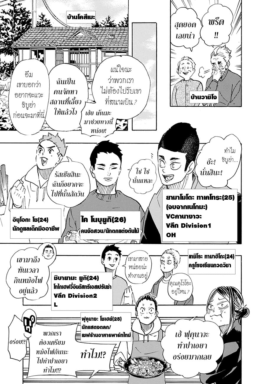 Haikyuu!! 402-เหล่าผู้ท้าชิง (END)