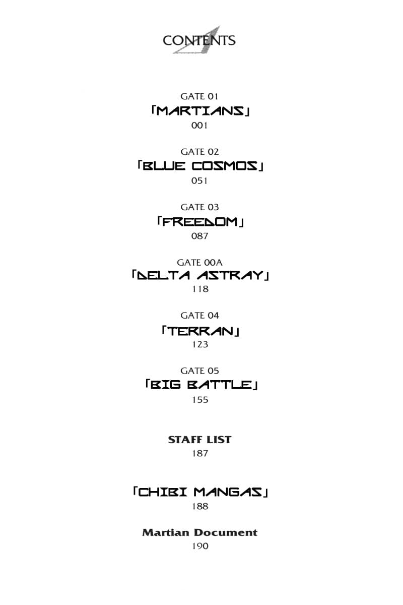Gundam SEED C.E.73 DELTA ASTRAY 1-Martians