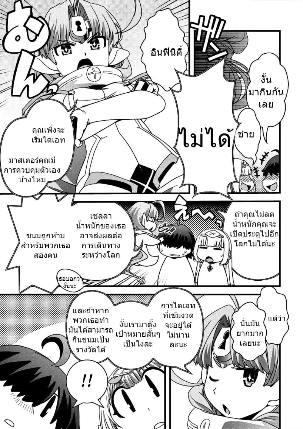 Isekai Shoukan-sareta ga Kyousei Soukan-sareta Ore ha shikatanaku yaseru koto ni shita. 3-ฉันคือคนร้าย?