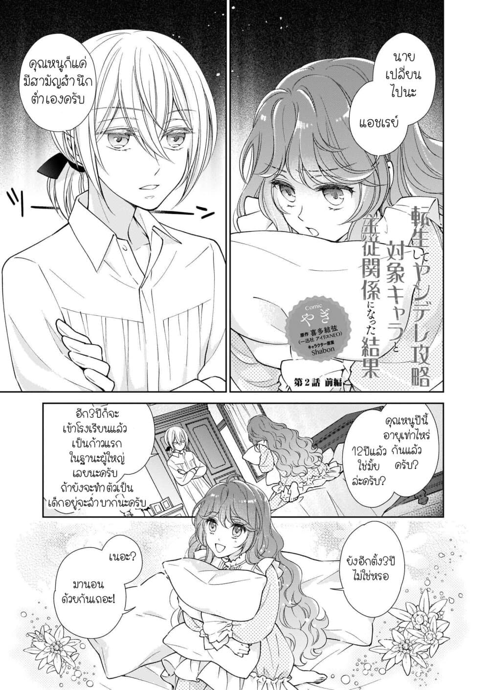 Tensei shite Yandere Kouryaku Taishou Kyara to Shujuukankei ni Natta Kekka 2.1-2.1