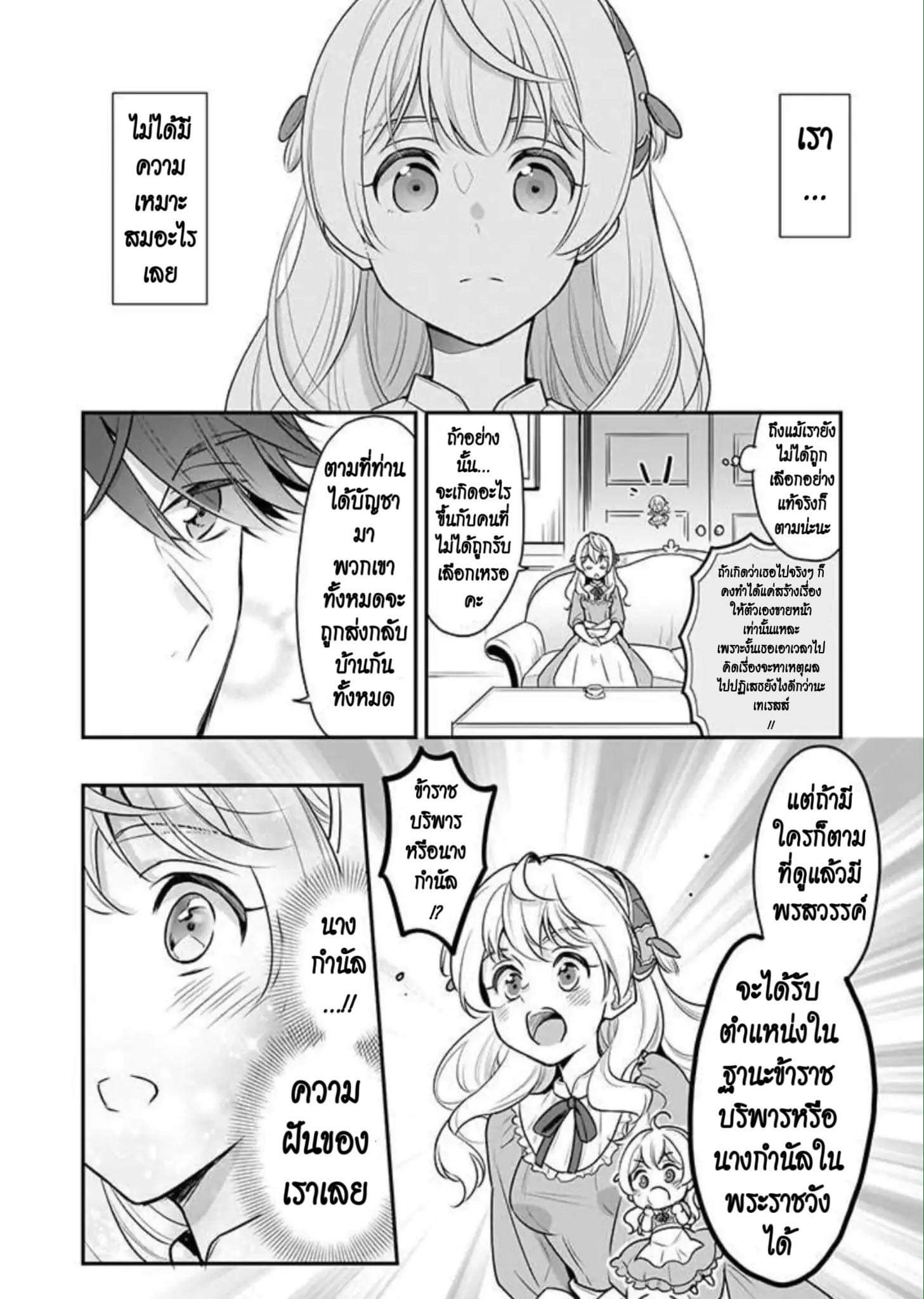 I'm the Prince's Consort Candidate However, I Believe I Can Certainly Surpass It! ฉันเป็นผู้ท้าชิงคู่หมั้นขององค์ชาย ฉันจะก้าวข้ามผ่านมันไปได้แน่นอน!! 1-ปฐมบท