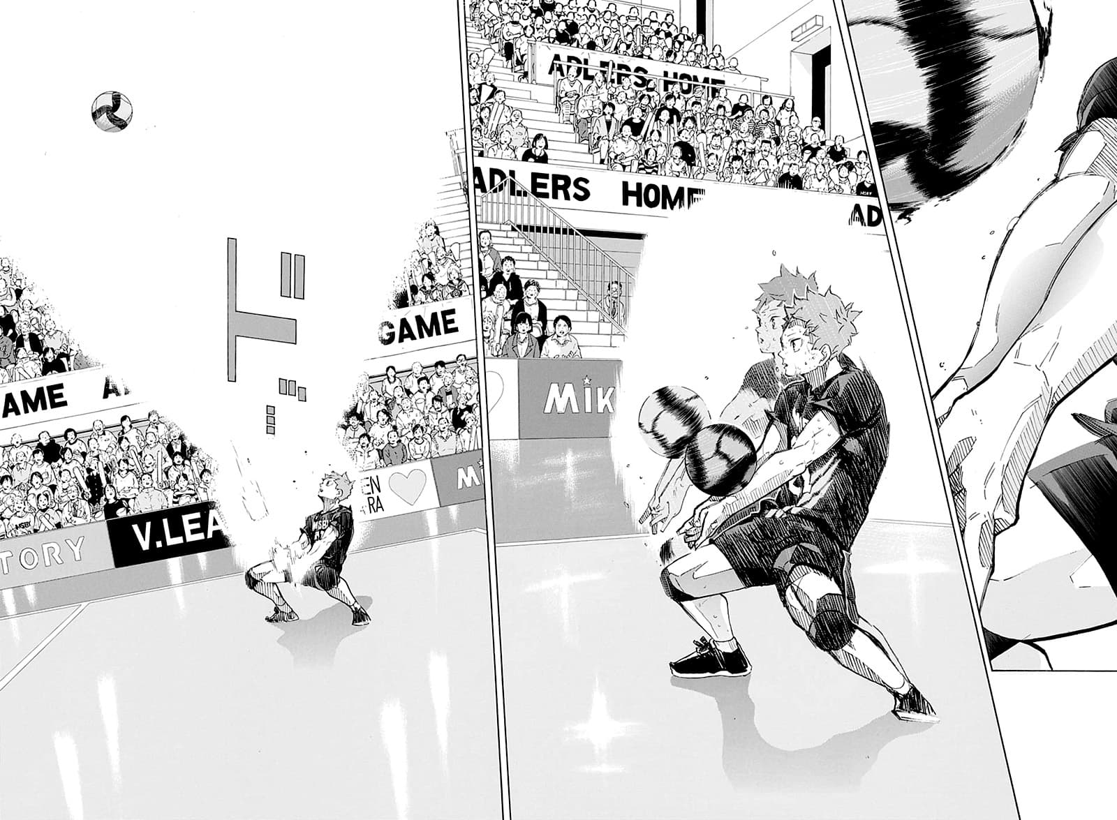 Haikyuu!! 398-ผู้ที่ปีนบรรไดต้องเริ่มจากด้านล่างสุด