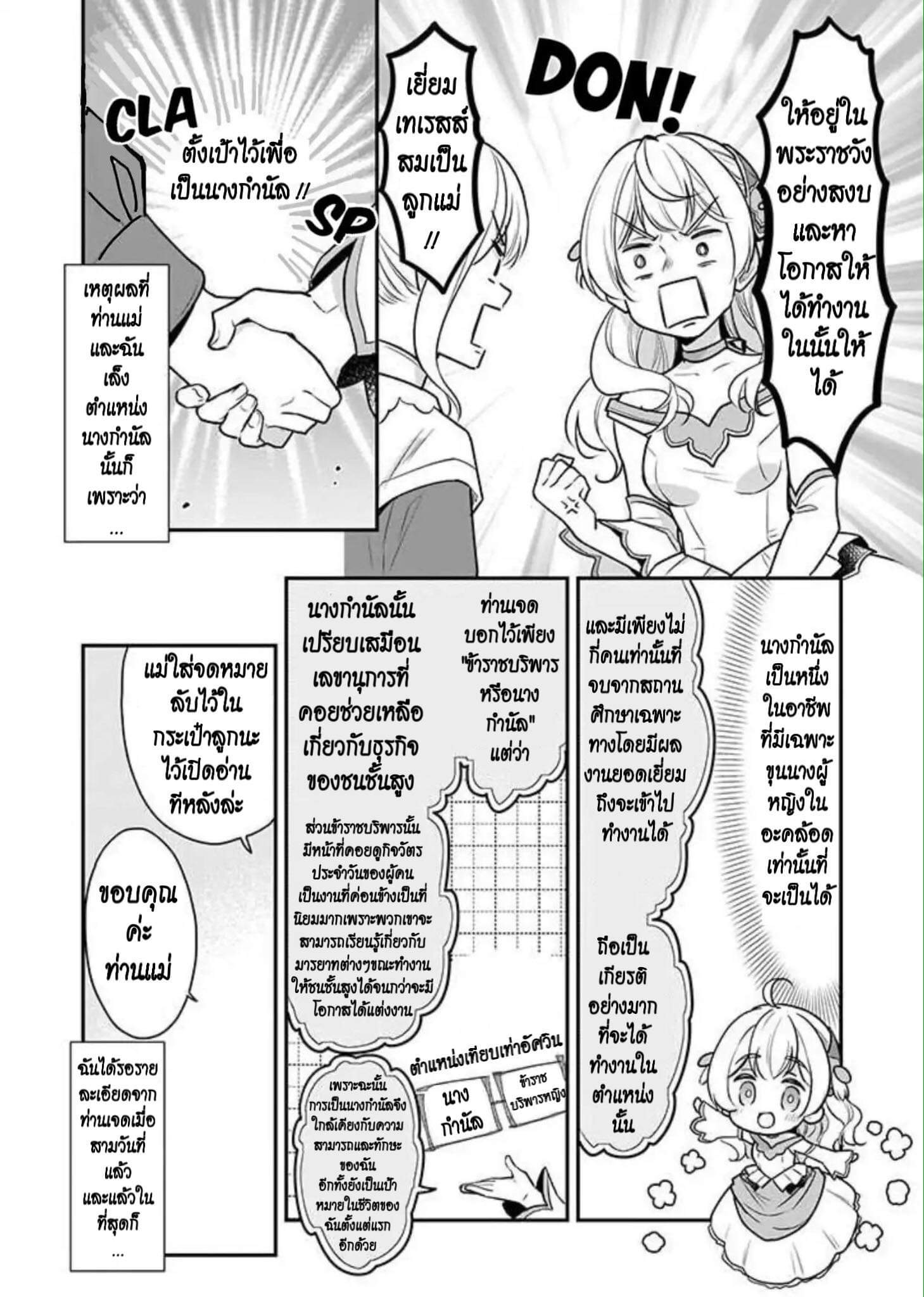 I'm the Prince's Consort Candidate However, I Believe I Can Certainly Surpass It! ฉันเป็นผู้ท้าชิงคู่หมั้นขององค์ชาย ฉันจะก้าวข้ามผ่านมันไปได้แน่นอน!! 1-ปฐมบท