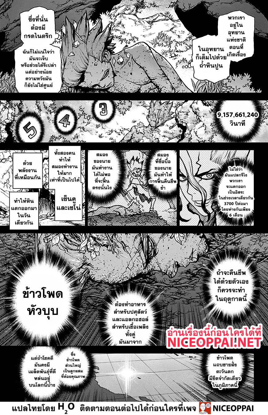Dr.Stone 157-เวลาเดียวกัน สถานที่เดียวกัน