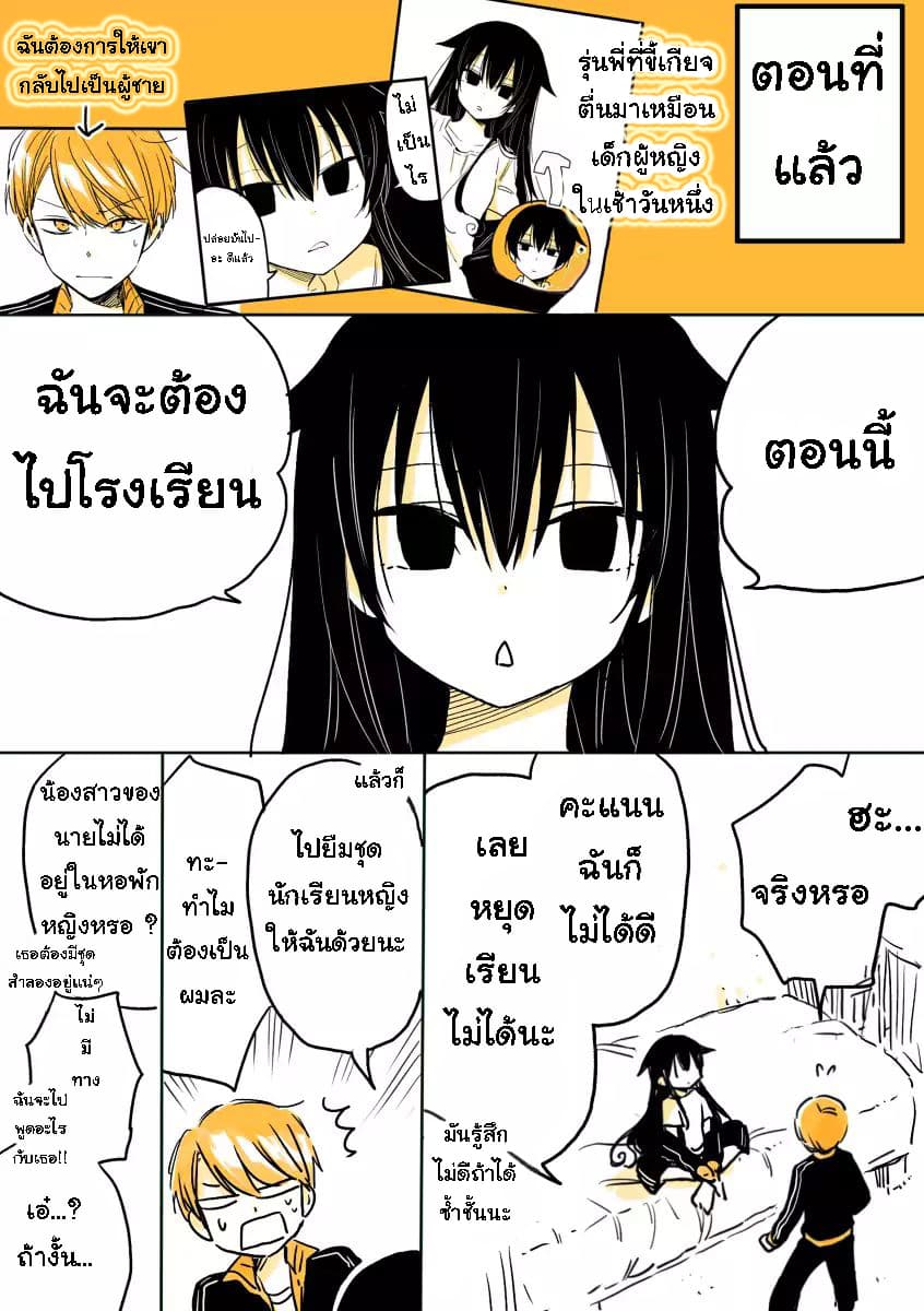 Mendokusagari Danshi Koukousei ga Asa Okitara Onnanoko ni Natteita Hanashi 2-2